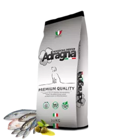 20kg / Adragna Breeder Professional / Daily Fish, Adult all size с рыбой и рисом для собак всех пород  сухой корм с рыбой для взрослых собак всех пород
